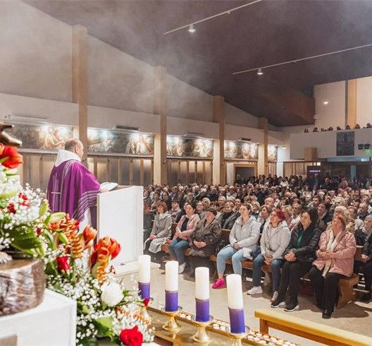 Rektor svetišta na Trsatu predvodio misu velike devetnice sv. Josipu u Karlovcu